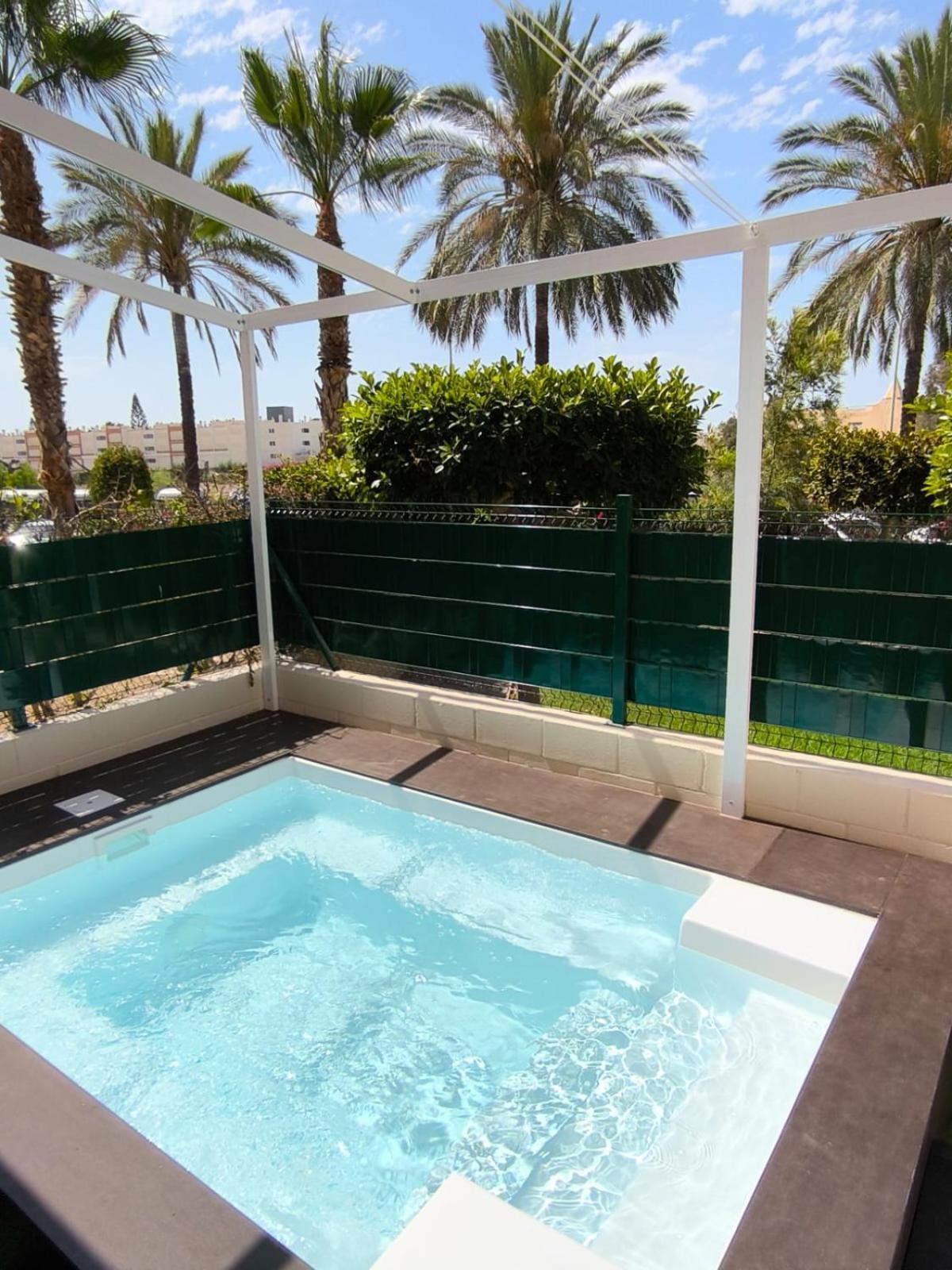 Bajo De Diseno, Piscina Privada Climatiza, 150M De La Playa Appartement Vera Buitenkant foto