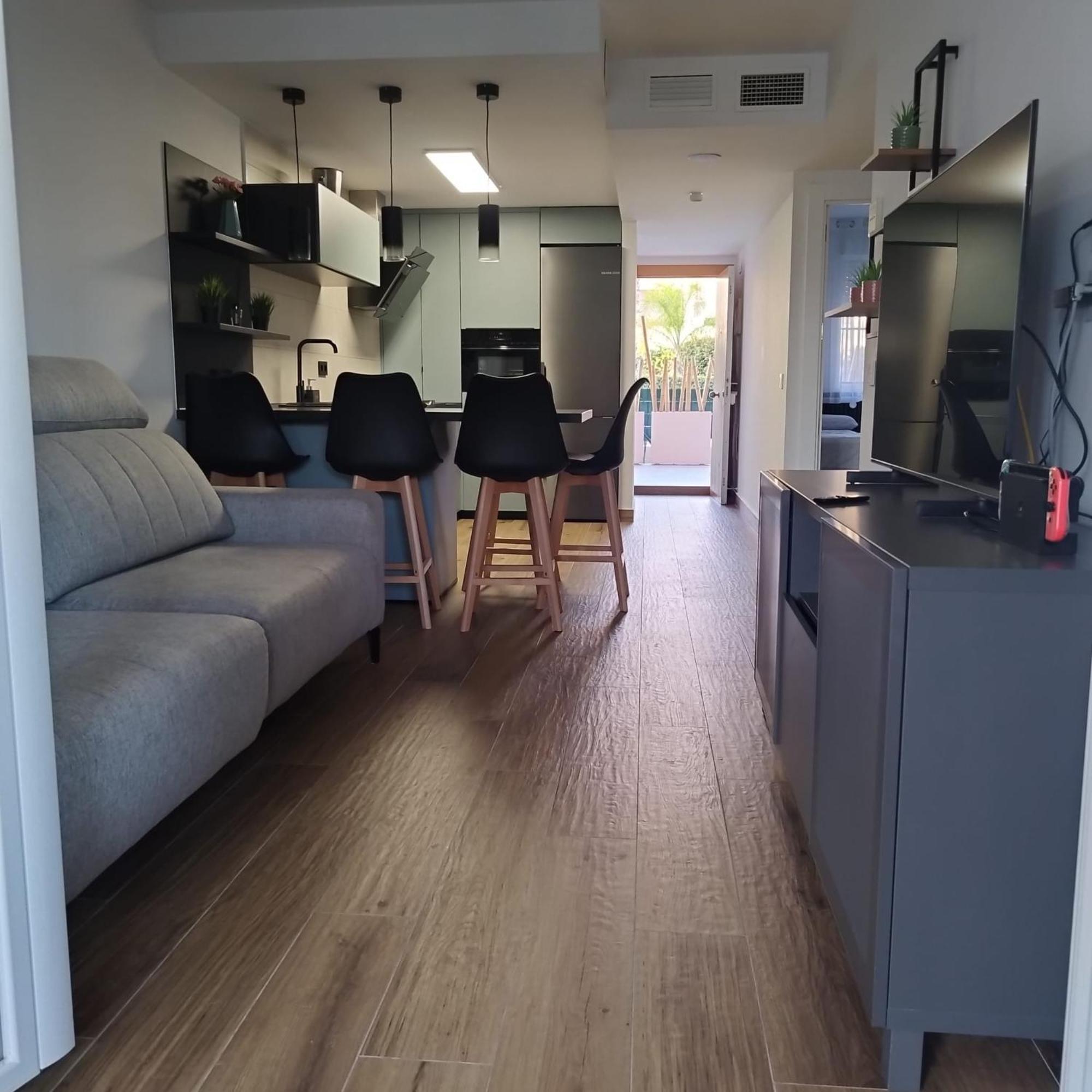 Bajo De Diseno, Piscina Privada Climatiza, 150M De La Playa Appartement Vera Buitenkant foto