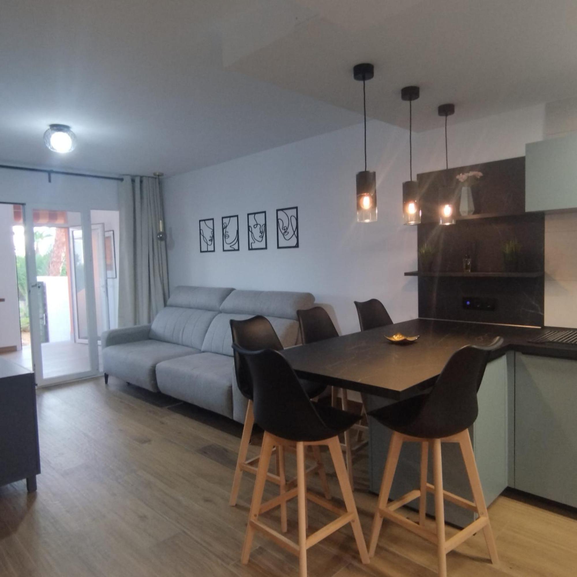 Bajo De Diseno, Piscina Privada Climatiza, 150M De La Playa Appartement Vera Buitenkant foto