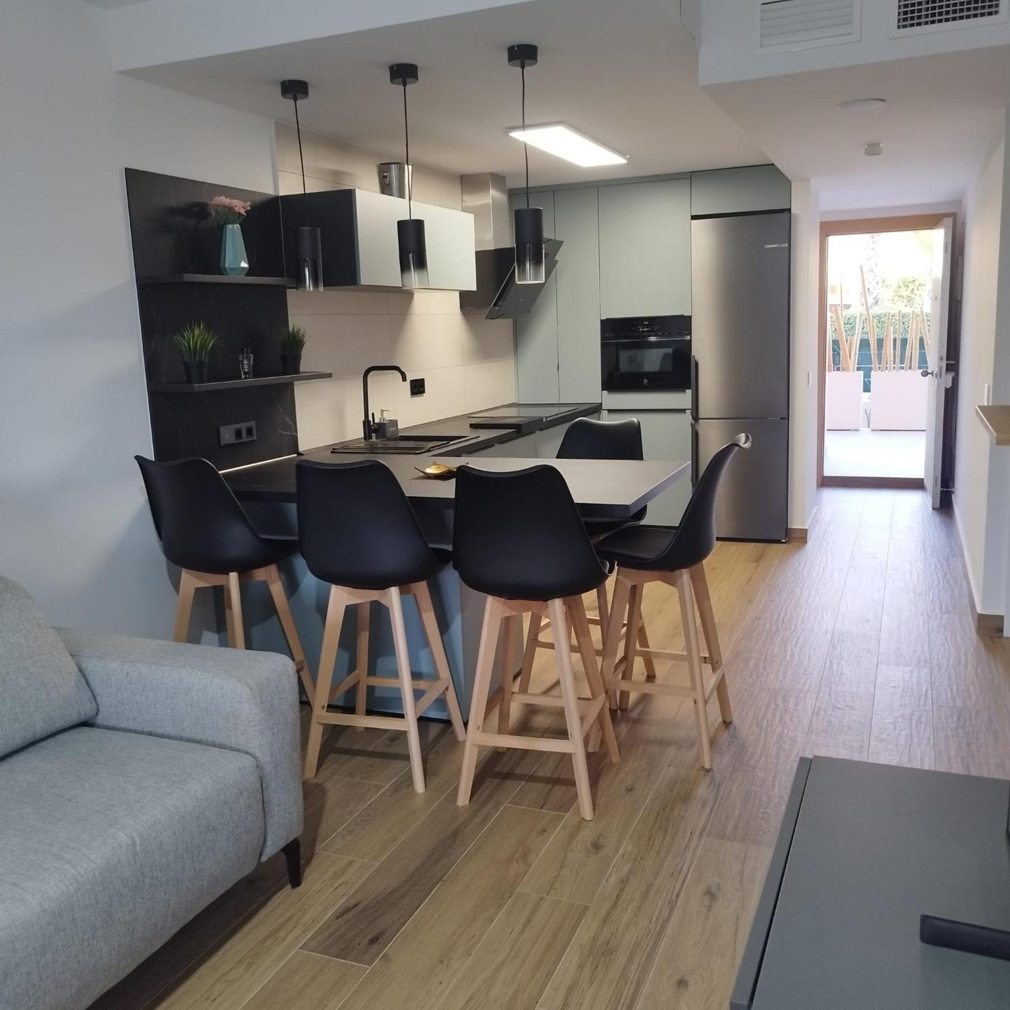 Bajo De Diseno, Piscina Privada Climatiza, 150M De La Playa Appartement Vera Buitenkant foto