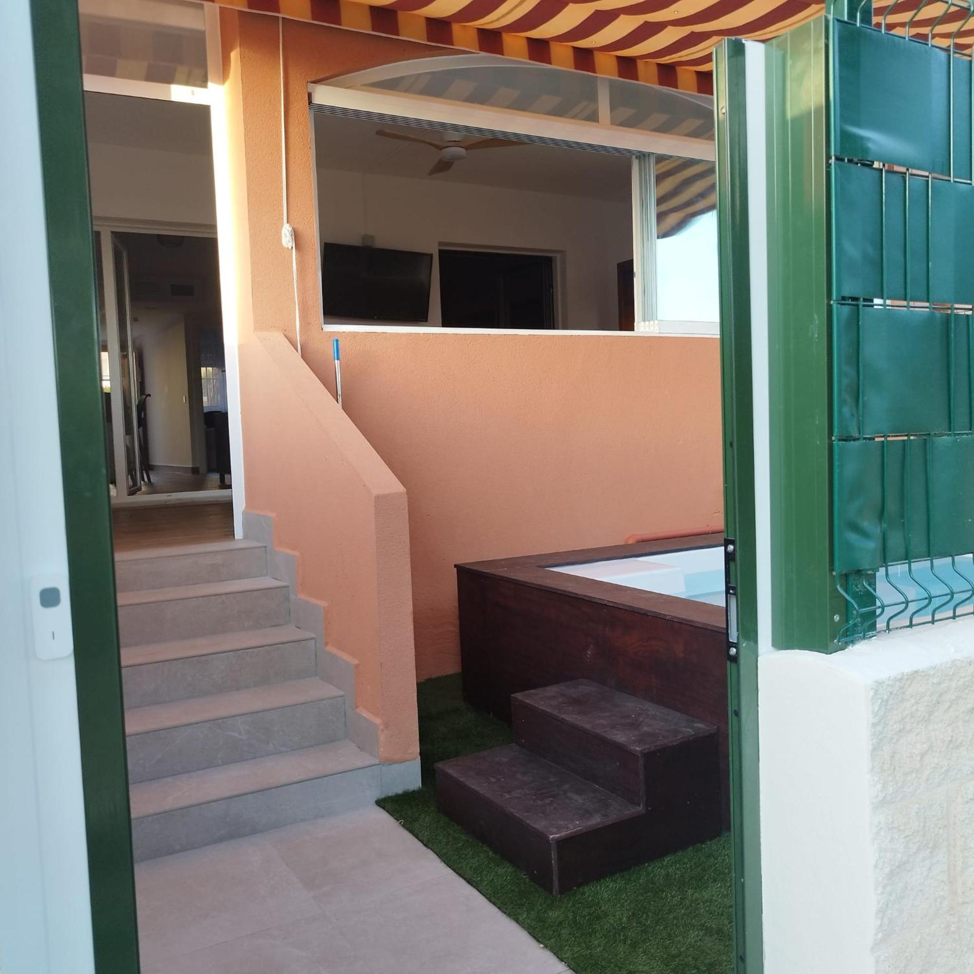 Bajo De Diseno, Piscina Privada Climatiza, 150M De La Playa Appartement Vera Buitenkant foto