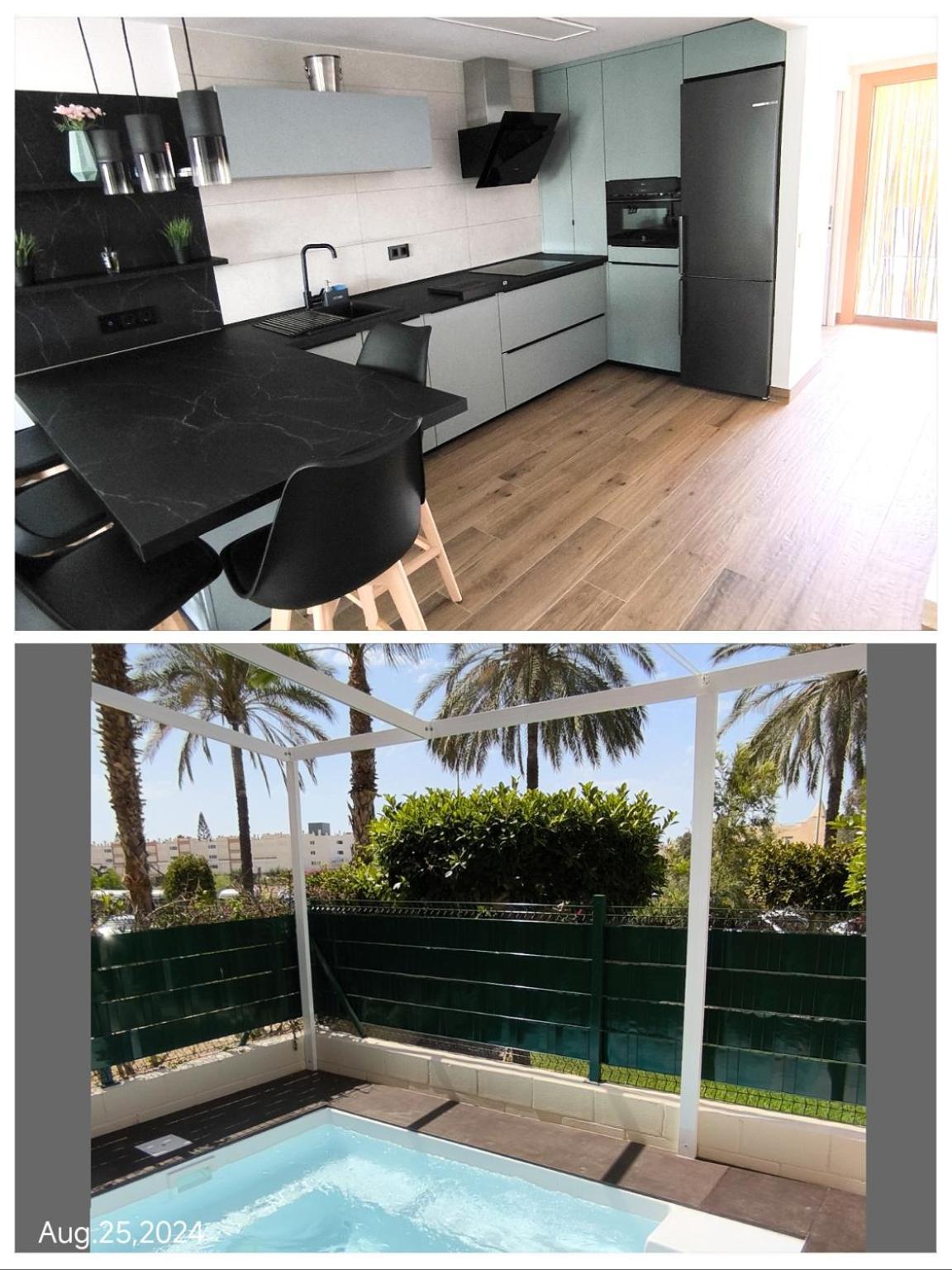 Bajo De Diseno, Piscina Privada Climatiza, 150M De La Playa Appartement Vera Buitenkant foto